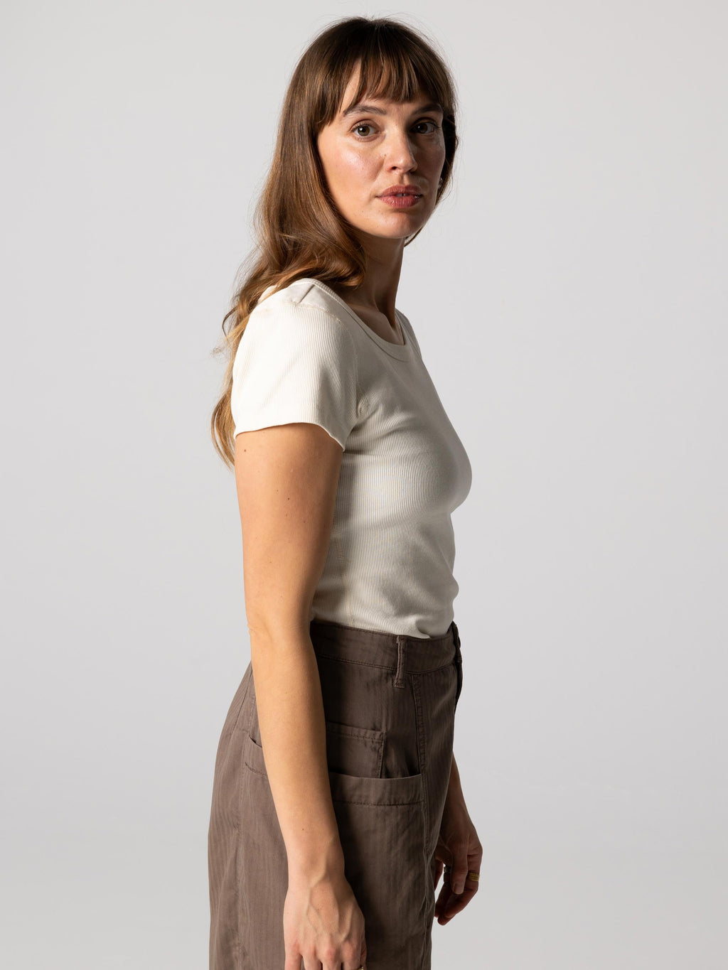 Women's Powes Ribbed T-shirt