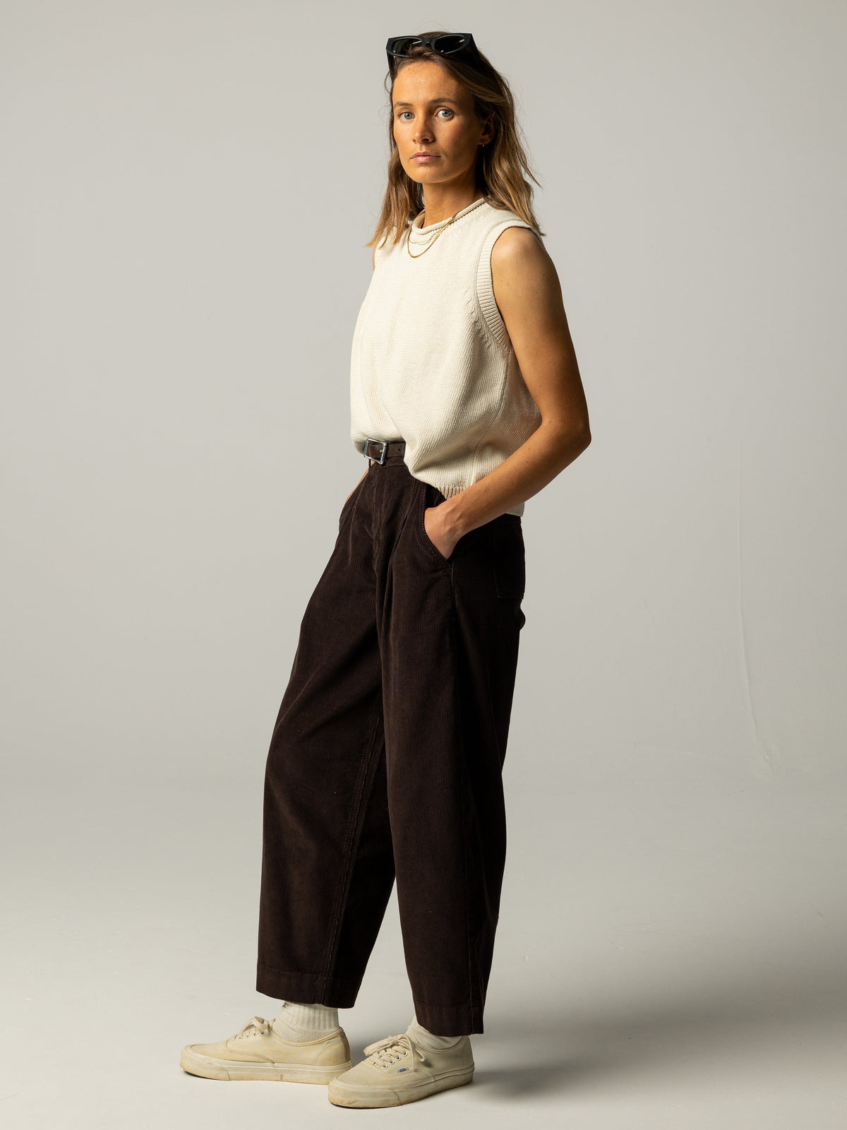 Women's Studio Light Cord Trouser
