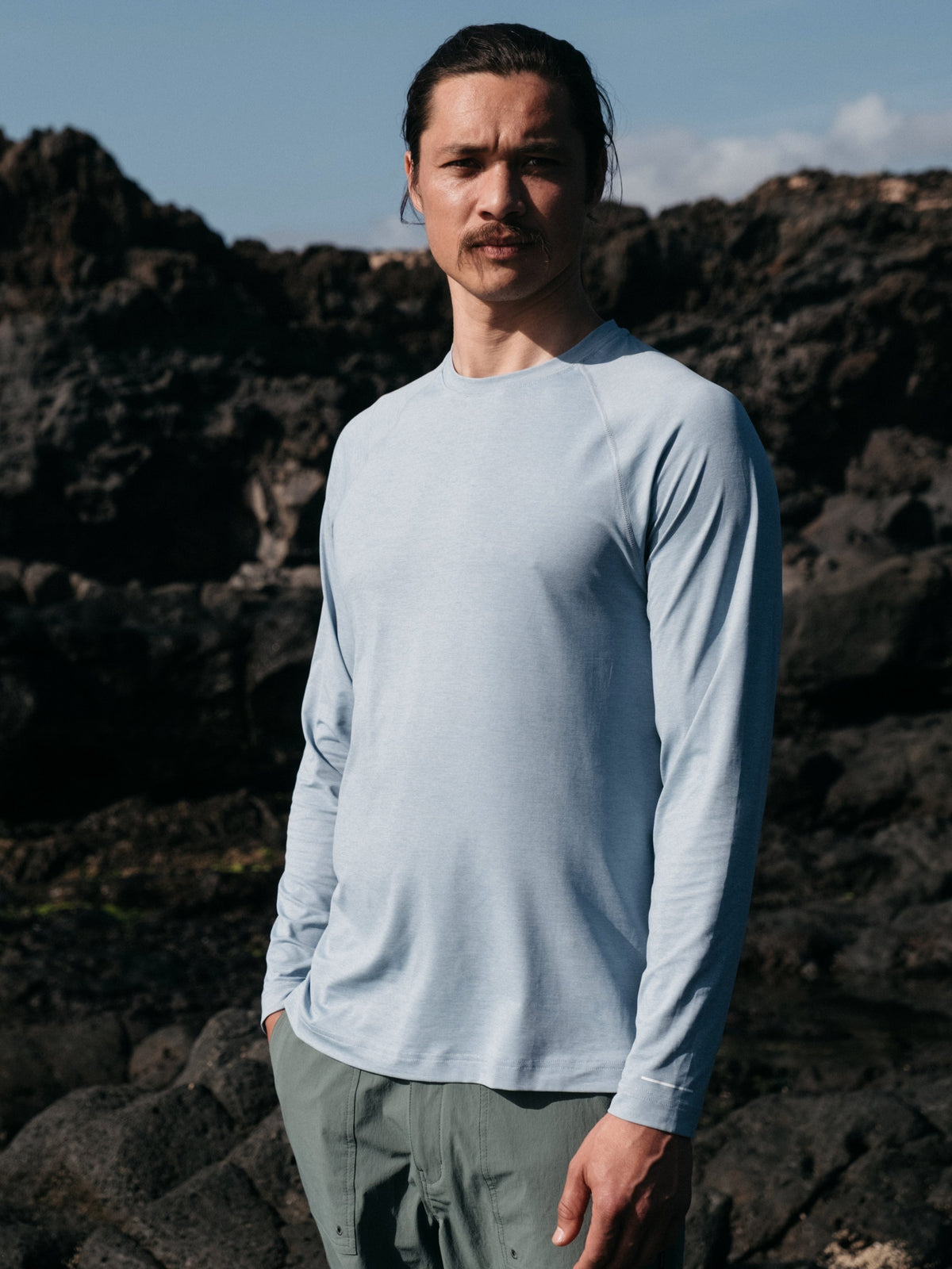 Men's Solar UPF Long Sleeve T-shirt