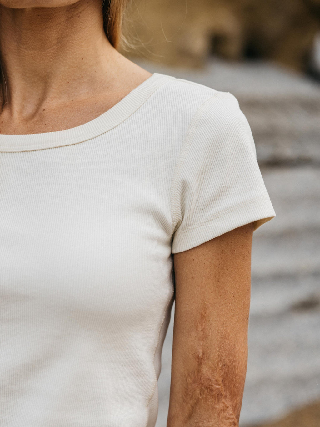 Women's Powes Ribbed T-shirt