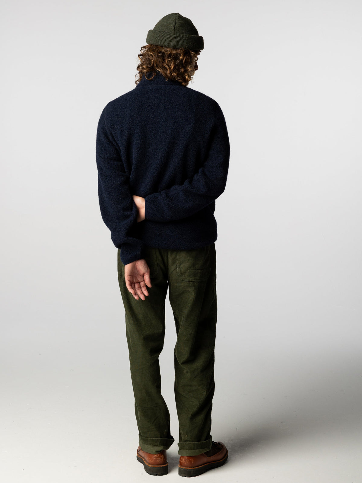 Men's Portell Wool 1/4 Zip Fleece